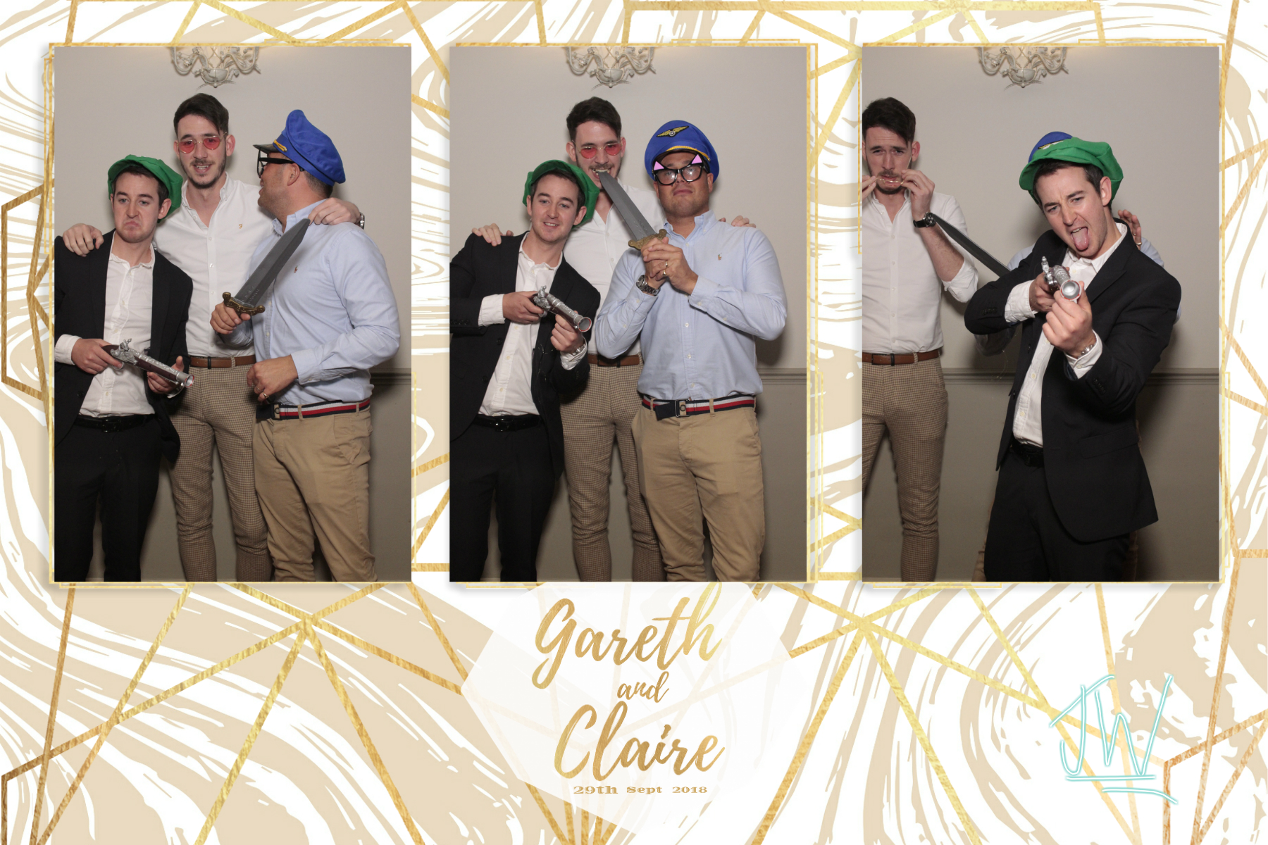 Claire & Gareth's Wedding | View more photos from the event at gallery.myphotoboothexperience.co.uk/u/MyPhotoBoothExperienceLtd/Claire-Gareths-Wedding